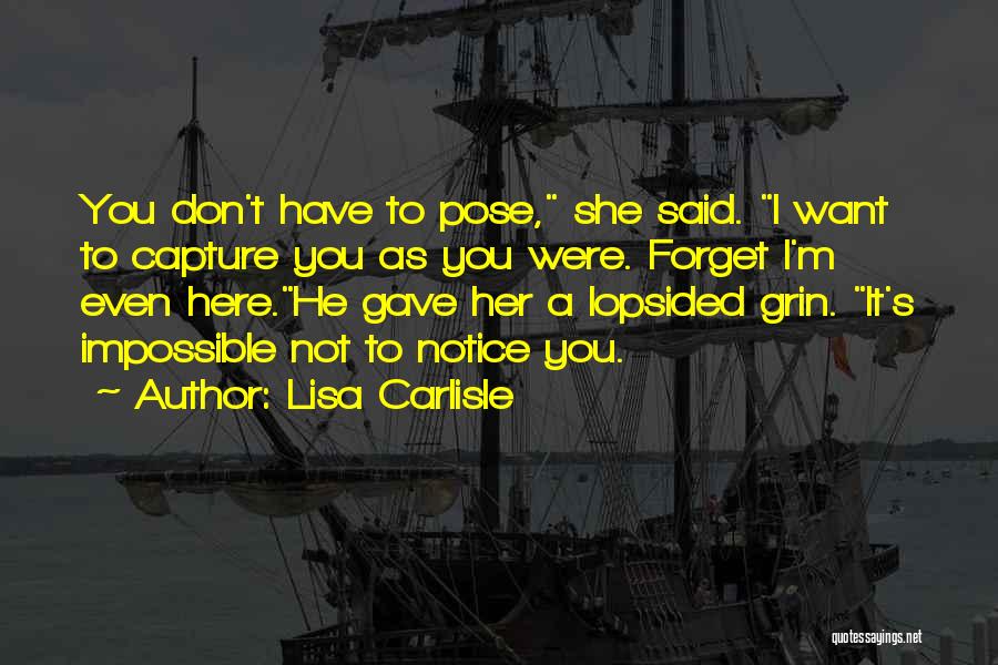 Carlisle Quotes By Lisa Carlisle