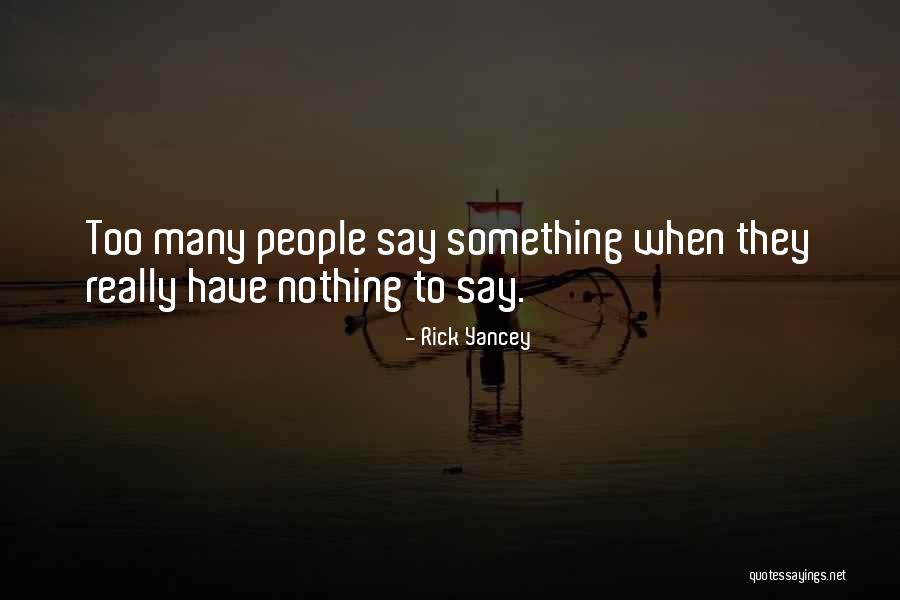 Carlsteins Quotes By Rick Yancey Carlsteins Quotes By Rick Yancey
