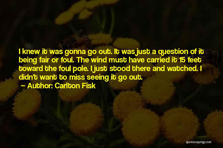 Carlton Fisk Quotes 229997