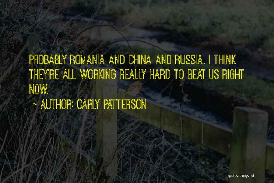 Carly Patterson Quotes 1922423