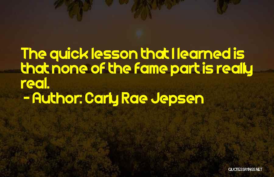 Carly Rae Jepsen Quotes 675155