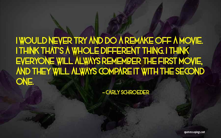 Carly Schroeder Quotes 1353902 Carly Schroeder Quotes 1353902