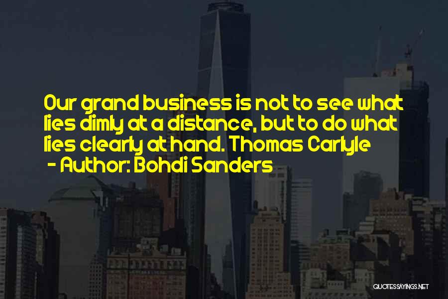 Carlyle Quotes By Bohdi Sanders
