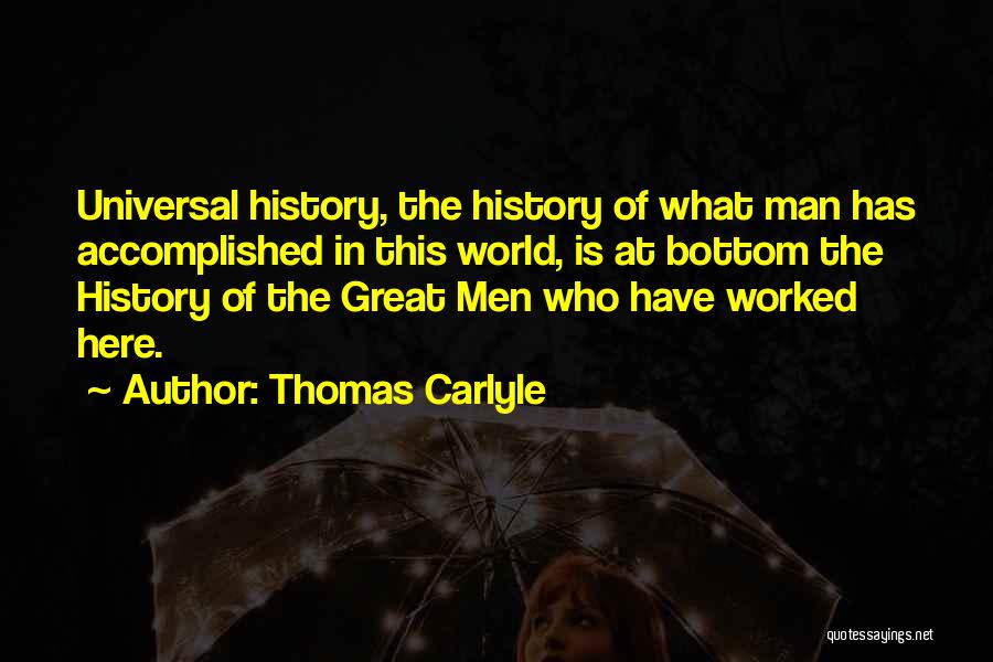 Carlyle Quotes By Thomas Carlyle