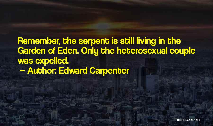 Carmel Feast Quotes By Edward Carpenter