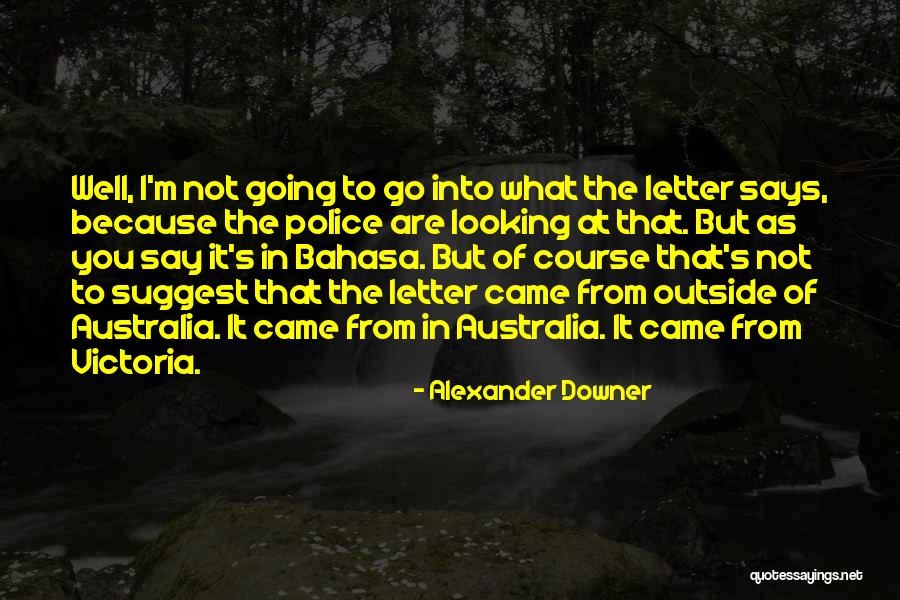 Carmelino D Quotes By Alexander Downer Carmelino D Quotes By Alexander Downer