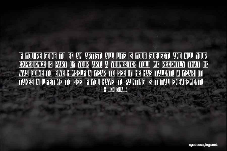 Carmelle Kemp Quotes By Ben Shahn