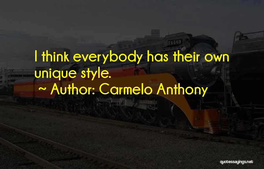 Carmelo Quotes By Carmelo Anthony