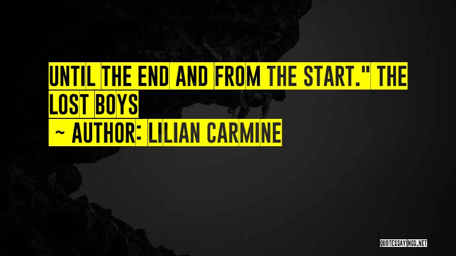 Carmine Quotes By Lilian Carmine