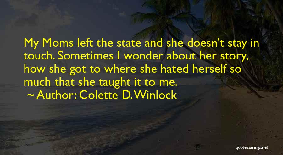 Carmon Funeral Homes Quotes By Colette D. Winlock