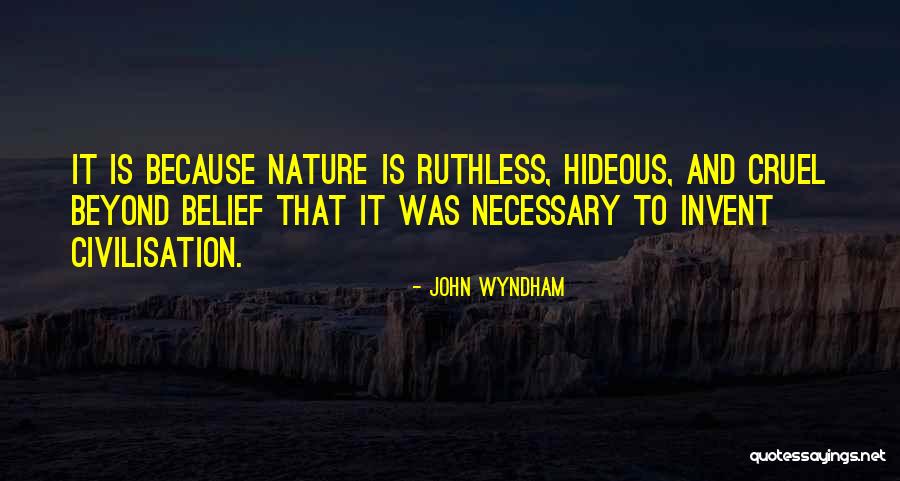 Carnage Middle School Quotes By John Wyndham