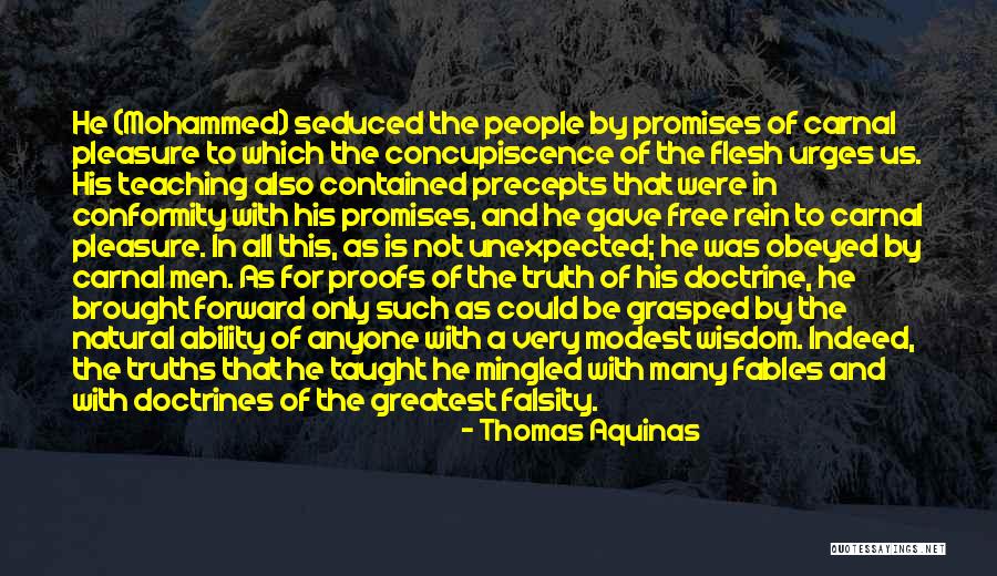 Carnal Quotes By Thomas Aquinas Carnal Quotes By Thomas Aquinas