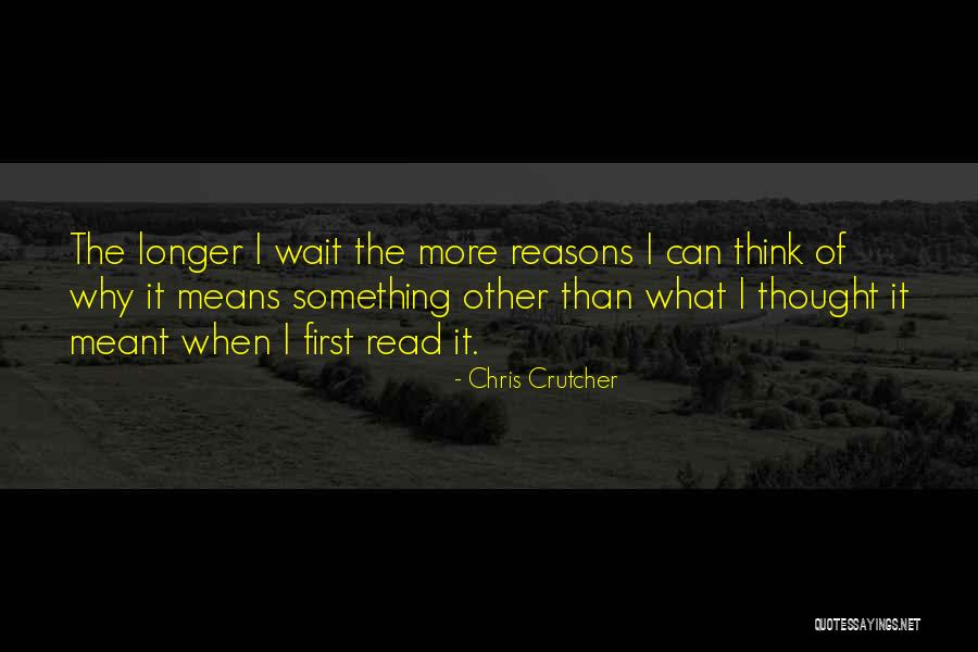 Carnavales De Mi Quotes By Chris Crutcher Carnavales De Mi Quotes By Chris Crutcher