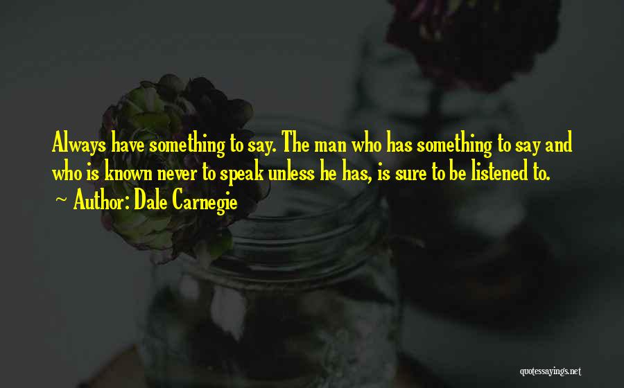 Carnegie Quotes By Dale Carnegie