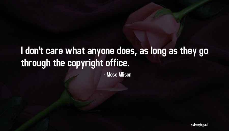 Carnesi Consulting Quotes By Mose Allison Carnesi Consulting Quotes By Mose Allison