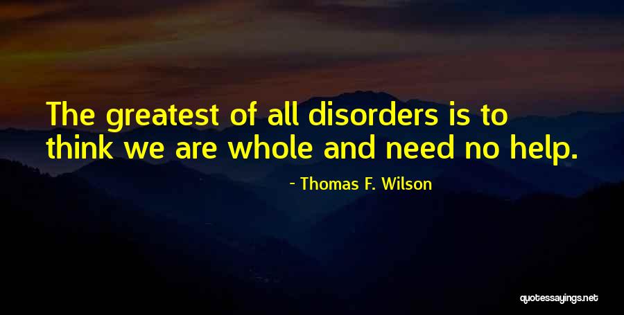 Carnets Personnels Quotes By Thomas F. Wilson Carnets Personnels Quotes By Thomas F. Wilson