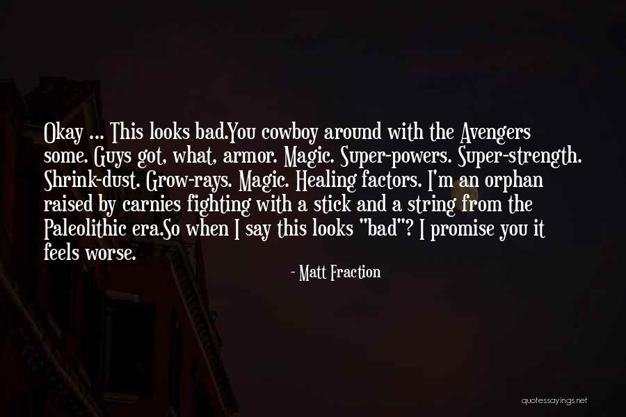 Carnie Quotes By Matt Fraction Carnie Quotes By Matt Fraction