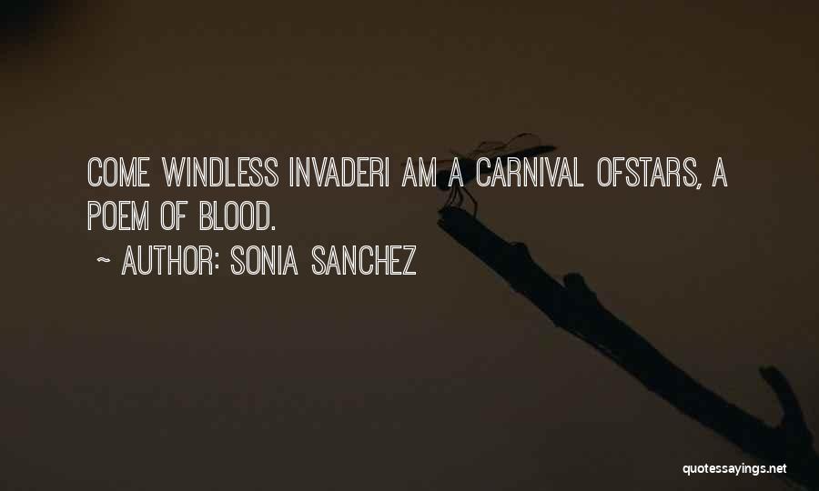 Carnival Quotes By Sonia Sanchez