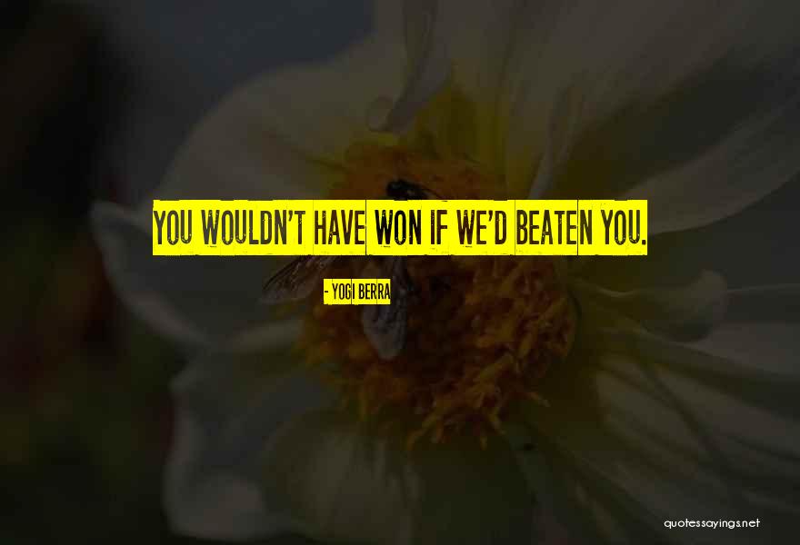 Carnivores Dinosaur Quotes By Yogi Berra