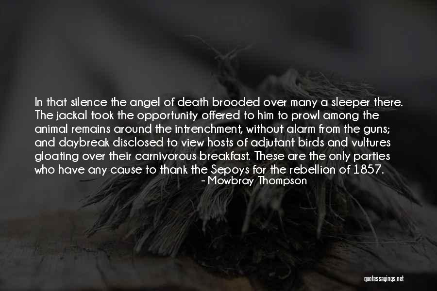 Carnivorous Animal Quotes By Mowbray Thompson Carnivorous Animal Quotes By Mowbray Thompson