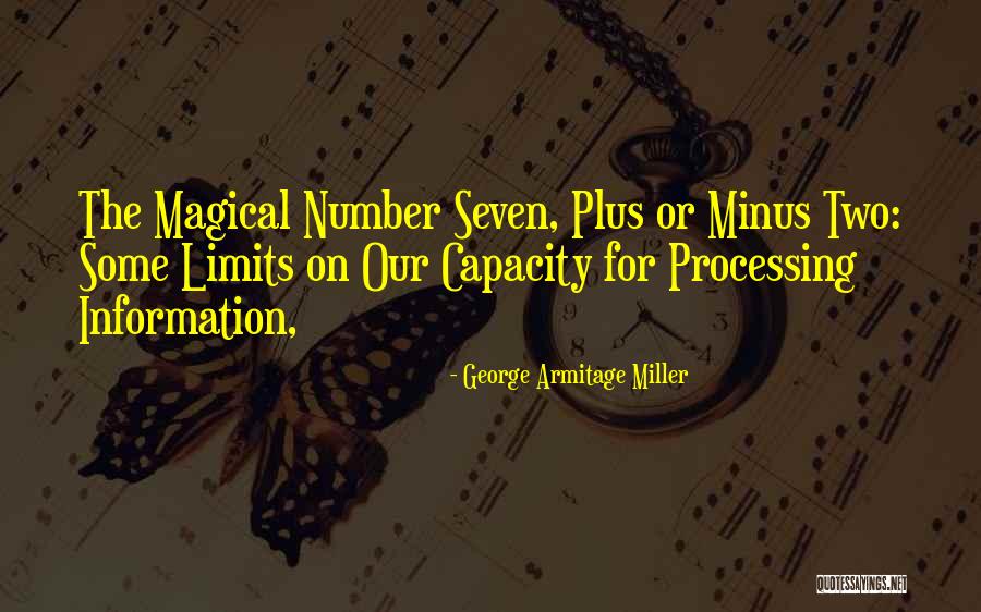Carnwath England Quotes By George Armitage Miller Carnwath England Quotes By George Armitage Miller
