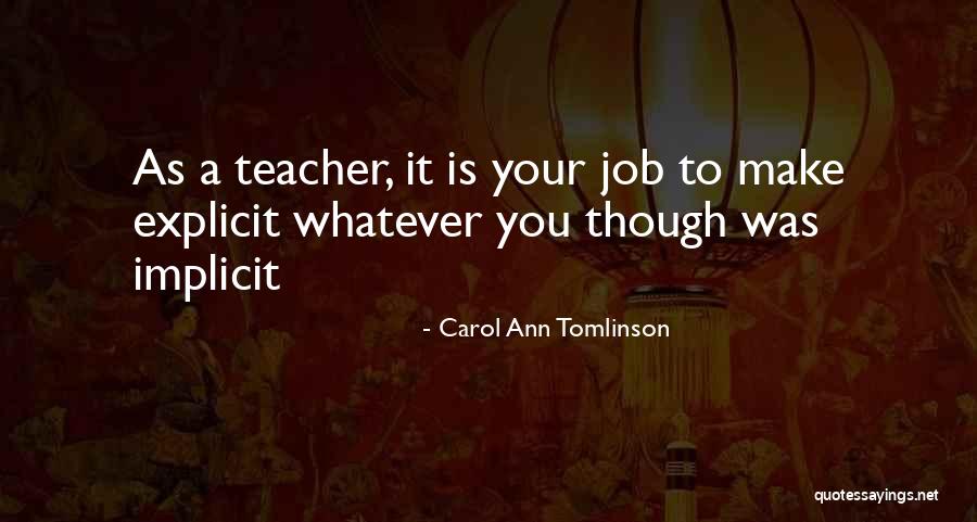 Carol Ann Tomlinson Quotes 1437015