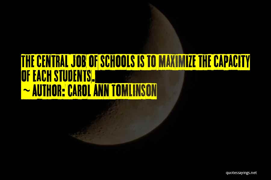 Carol Ann Tomlinson Quotes 566590