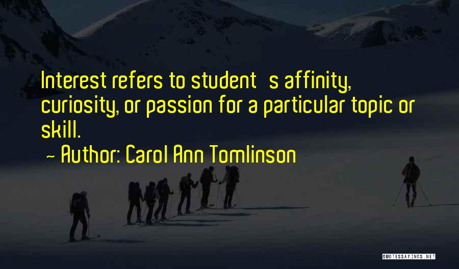 Carol Ann Tomlinson Quotes 977342