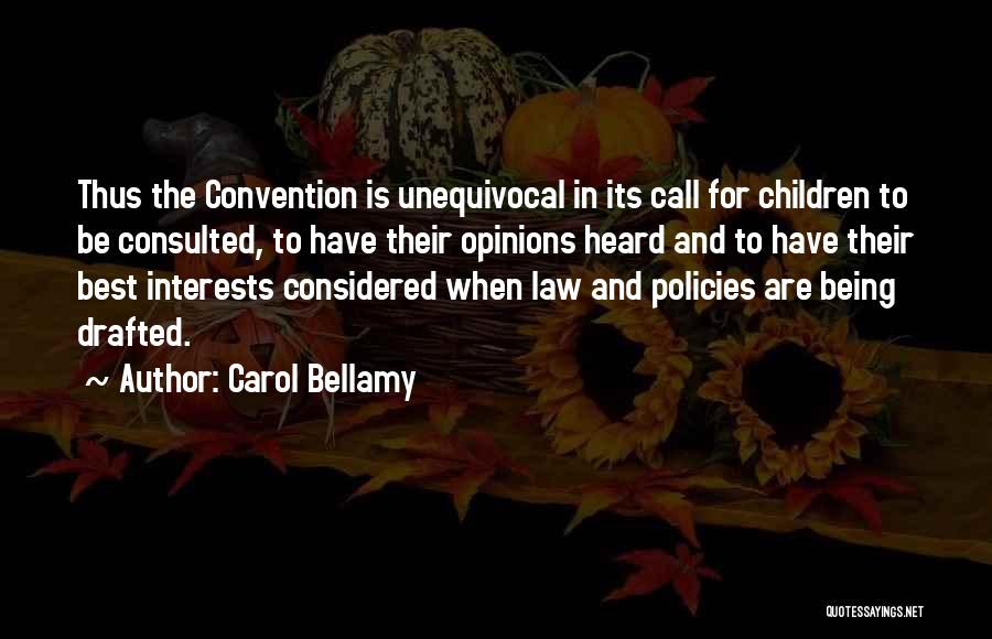 Carol Bellamy Quotes 1419258