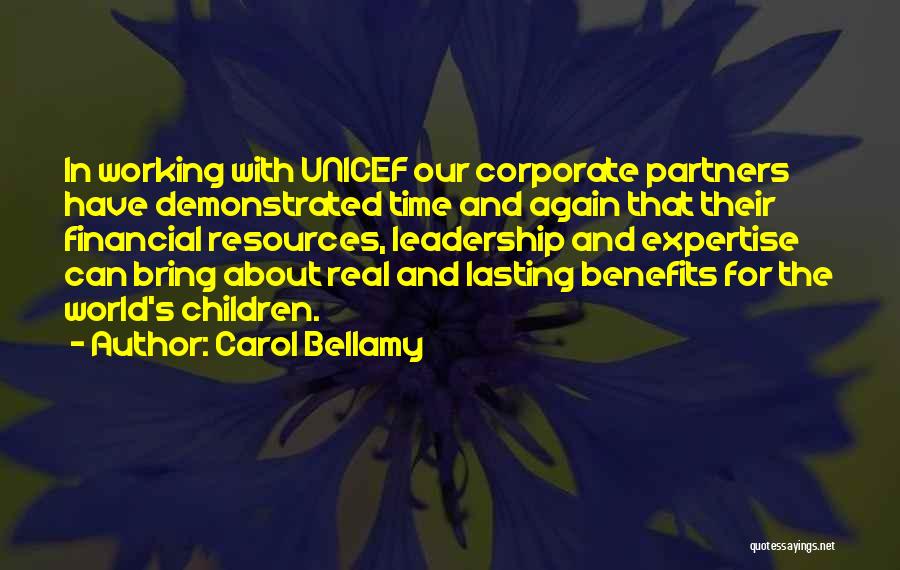 Carol Bellamy Quotes 1524155