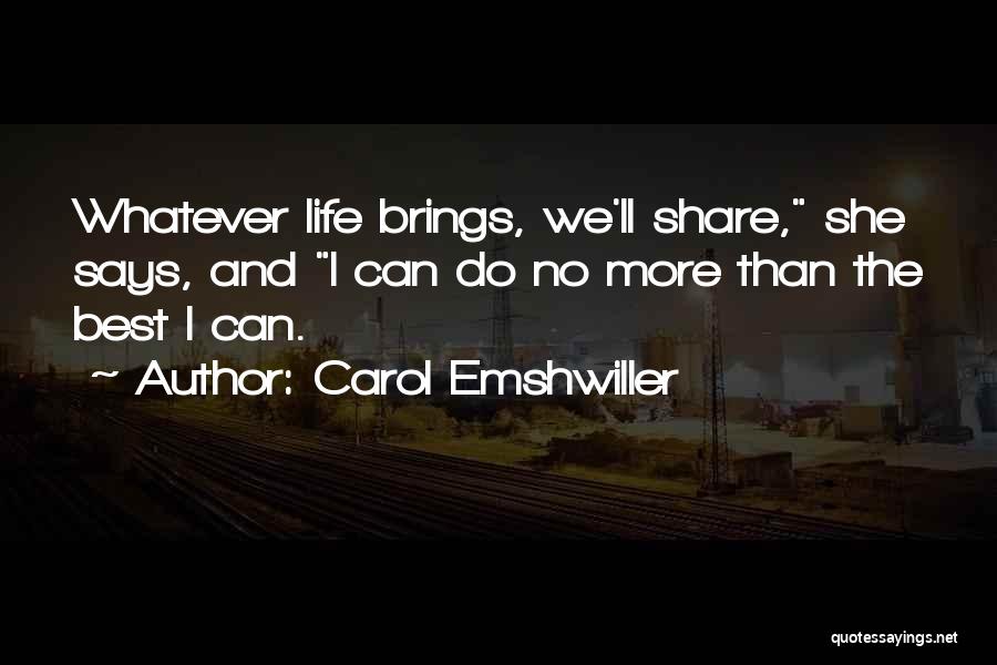 Carol Emshwiller Quotes 235274