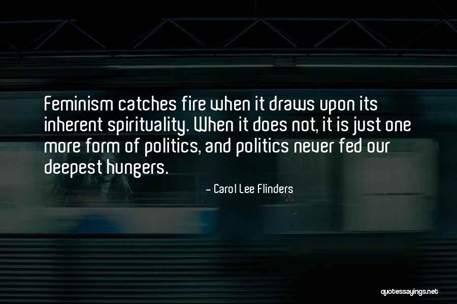 Carol Lee Flinders Quotes 303160