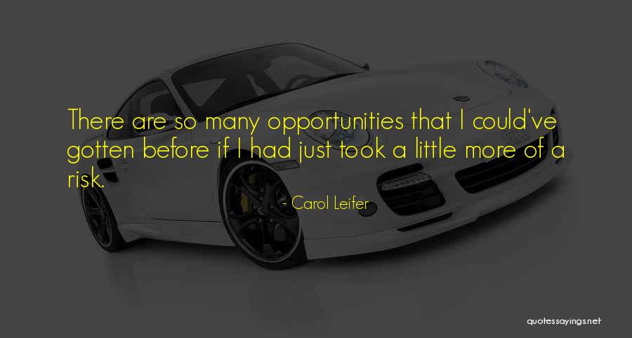 Carol Leifer Quotes 250074