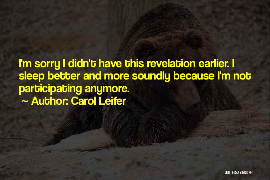 Carol Leifer Quotes 820990