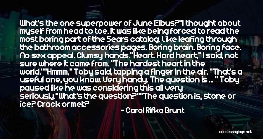 Carol Rifka Brunt Quotes 774129