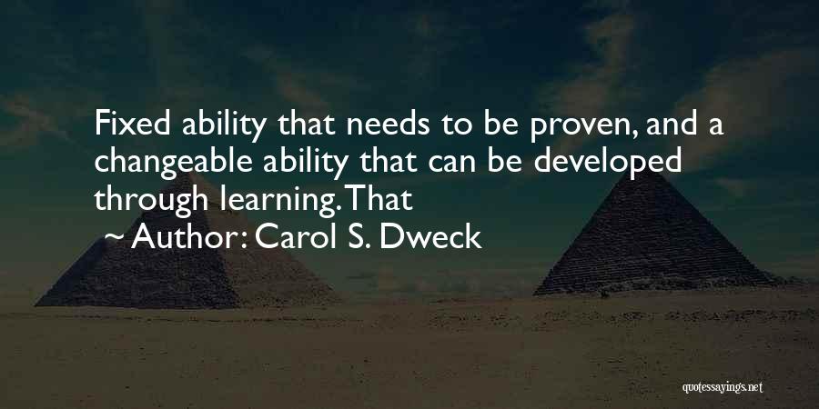 Carol S. Dweck Quotes 1359273