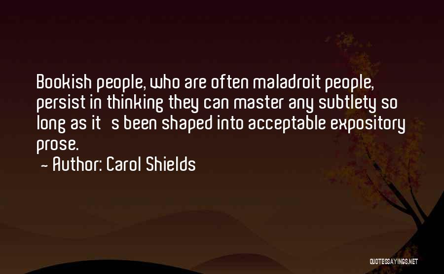 Carol Shields Quotes 1898489