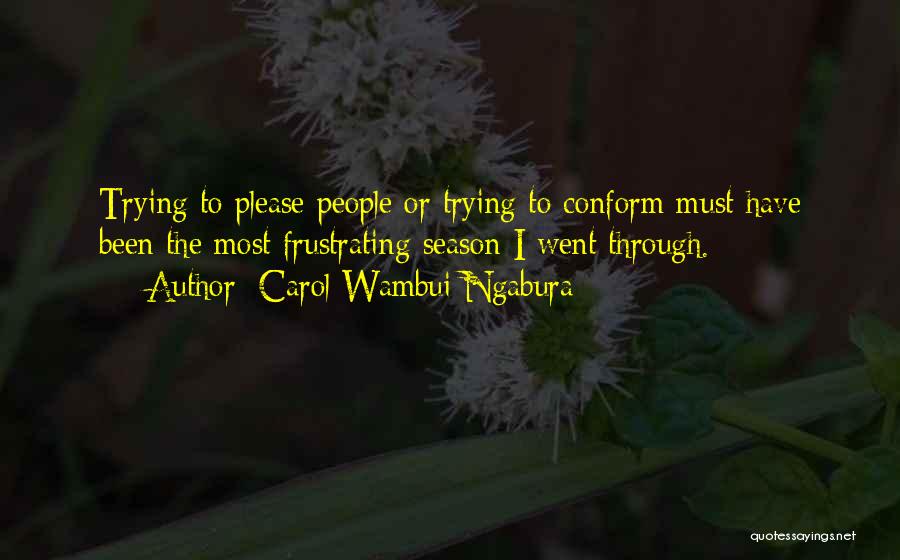 Carol Wambui Ngabura Quotes 1651578