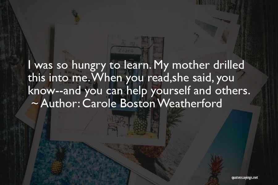 Carole Boston Weatherford Quotes 79326