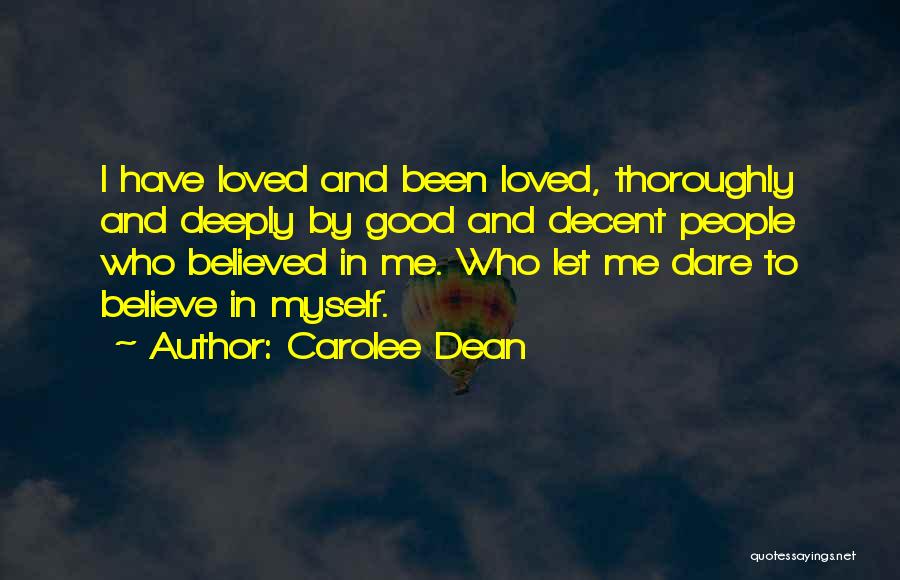 Carolee Dean Quotes 1078206