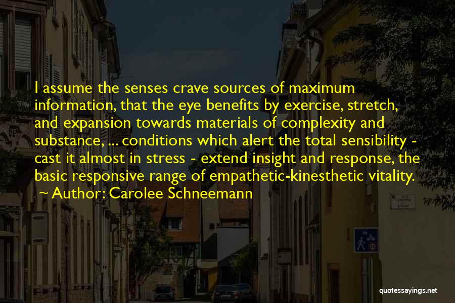 Carolee Schneemann Quotes 217955