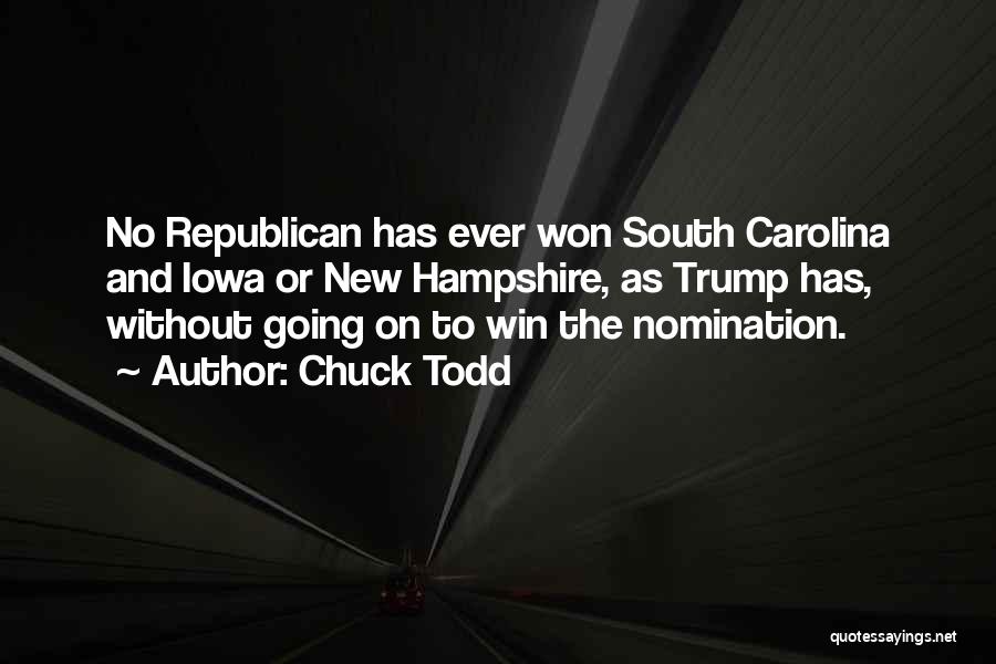 Carolina Quotes By Chuck Todd