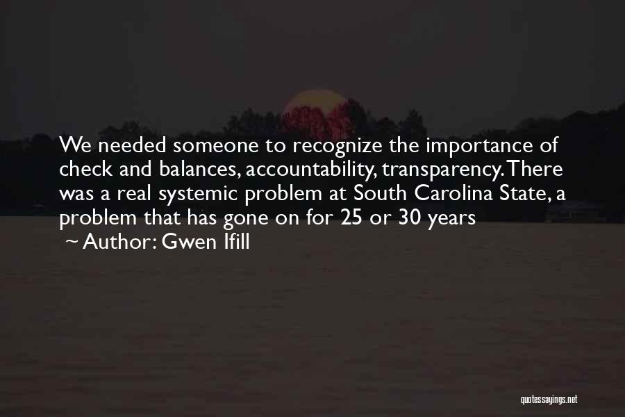 Carolina Quotes By Gwen Ifill