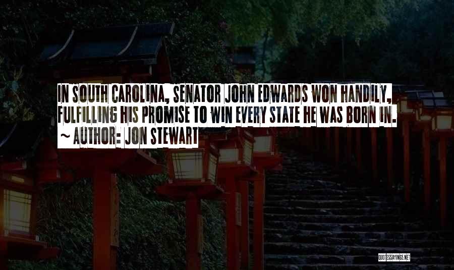 Carolina Quotes By Jon Stewart