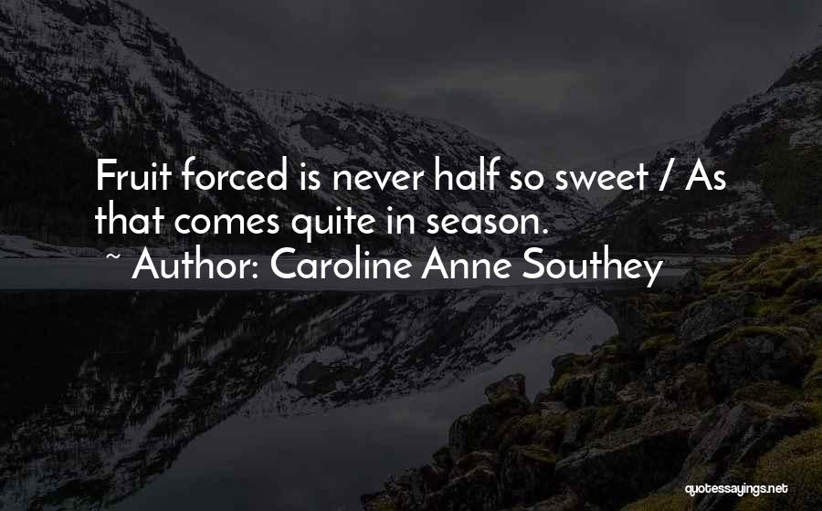 Caroline Anne Southey Quotes 1472705