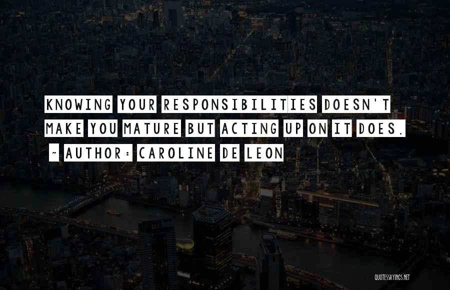 Caroline De Leon Quotes 2115715