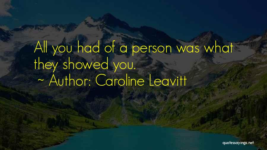 Caroline Leavitt Quotes 1857824