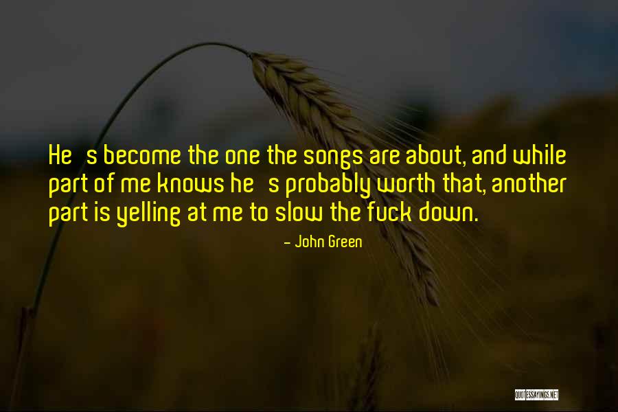Carolines Healthy Quotes By John Green