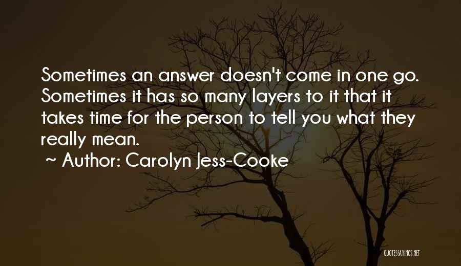 Carolyn Jess-Cooke Quotes 324466