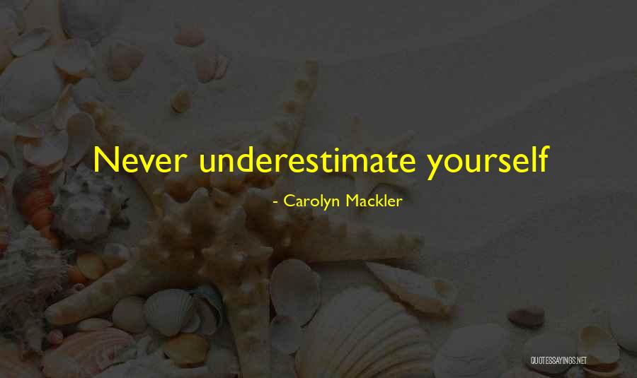 Carolyn Mackler Quotes 2270639